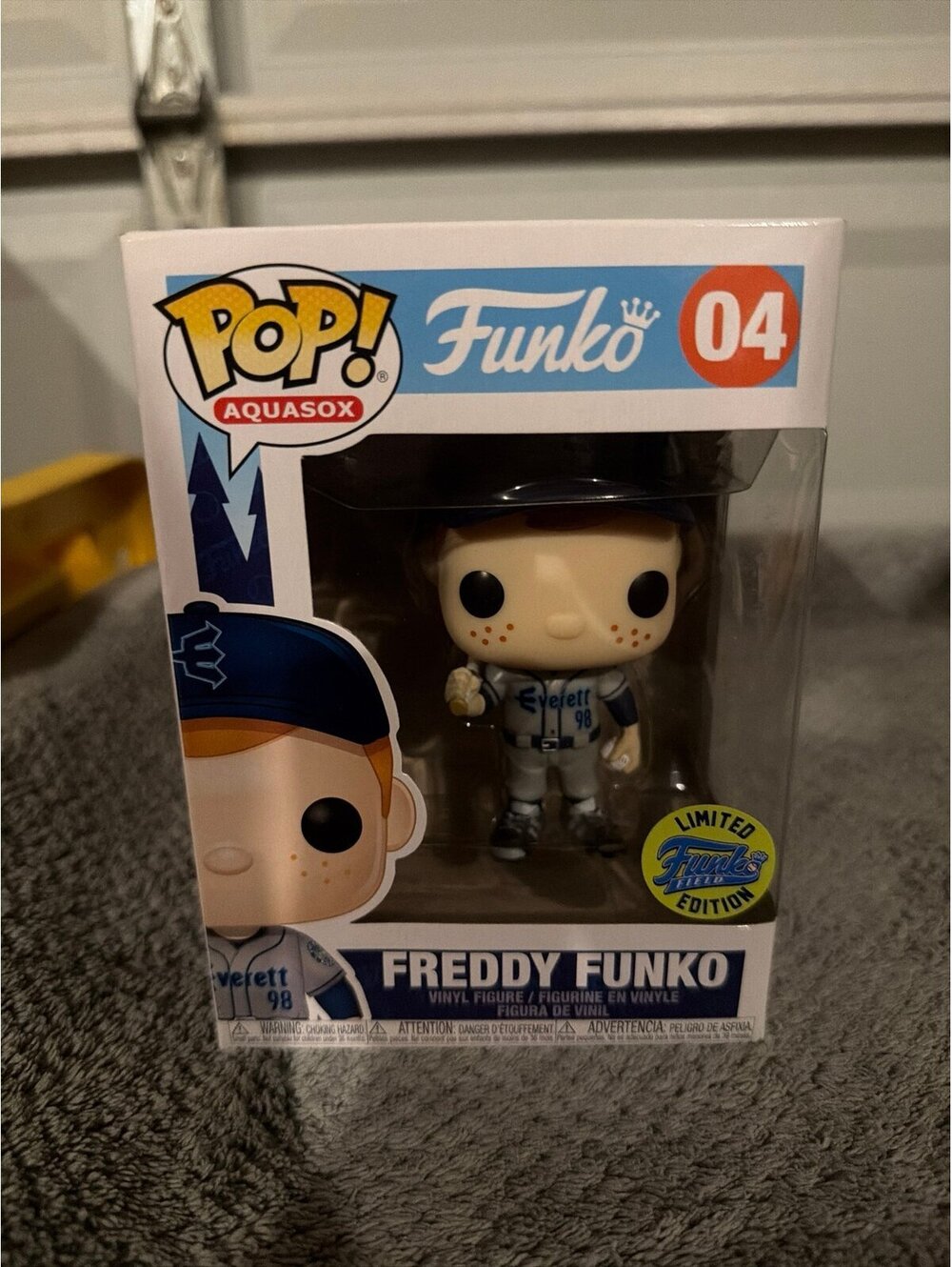 Freddy Funko! Aquasox Gray Jersey Freddy 4